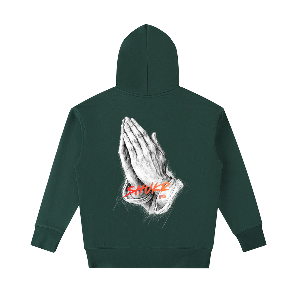 Hands in Shukr Hoodie