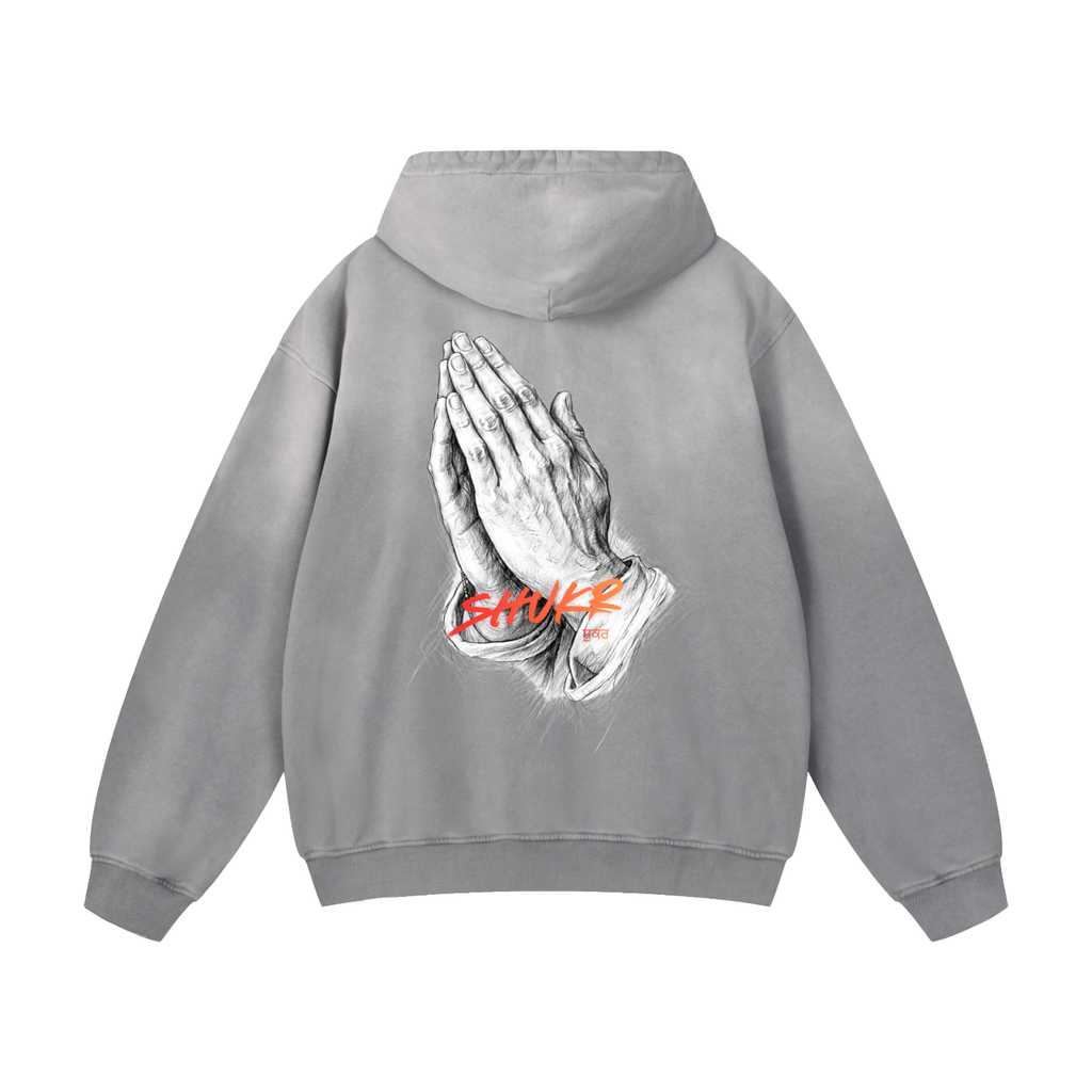 Hands in Shukr Oversized Hoodie
