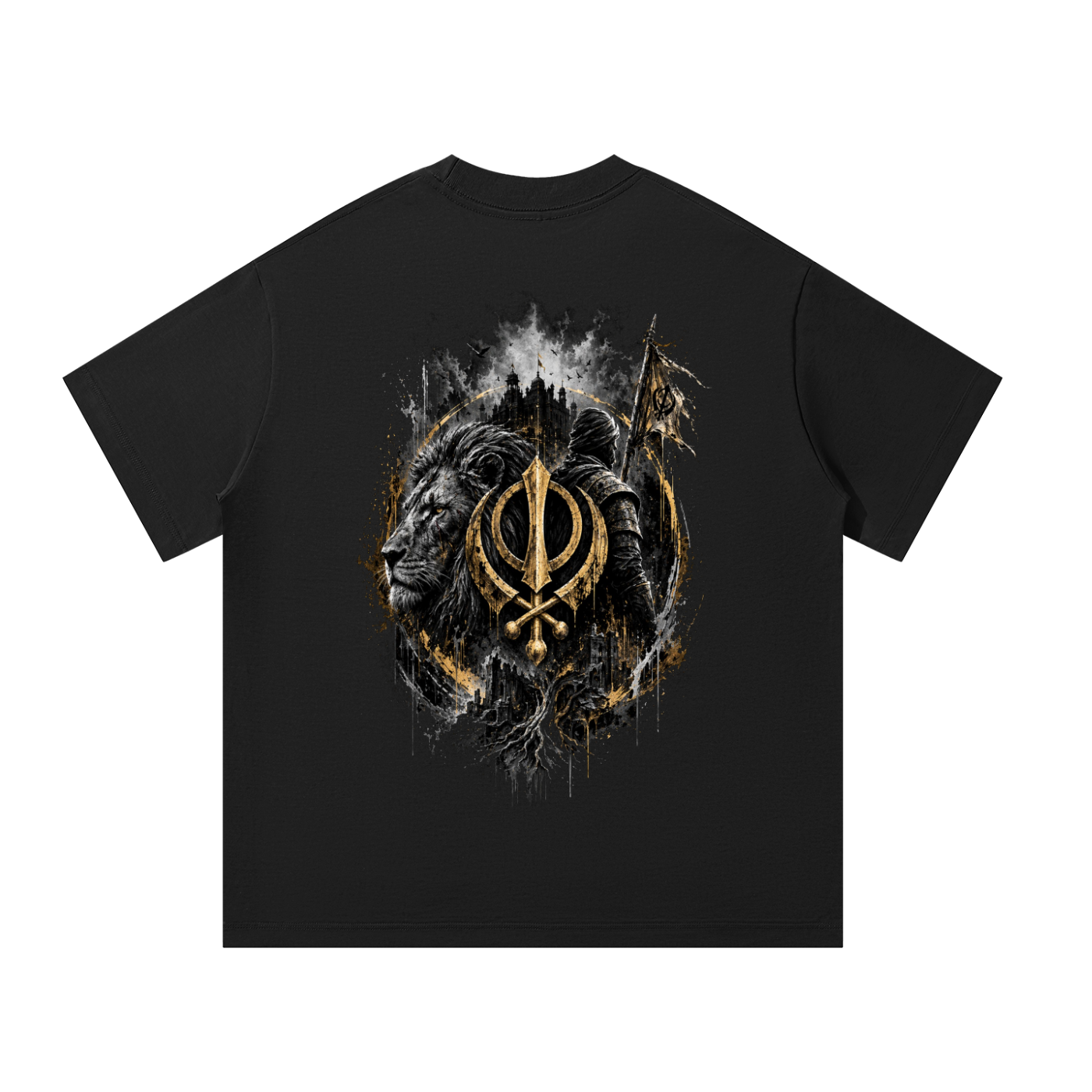Sher-E-Khalsa Oversized T-Shirt