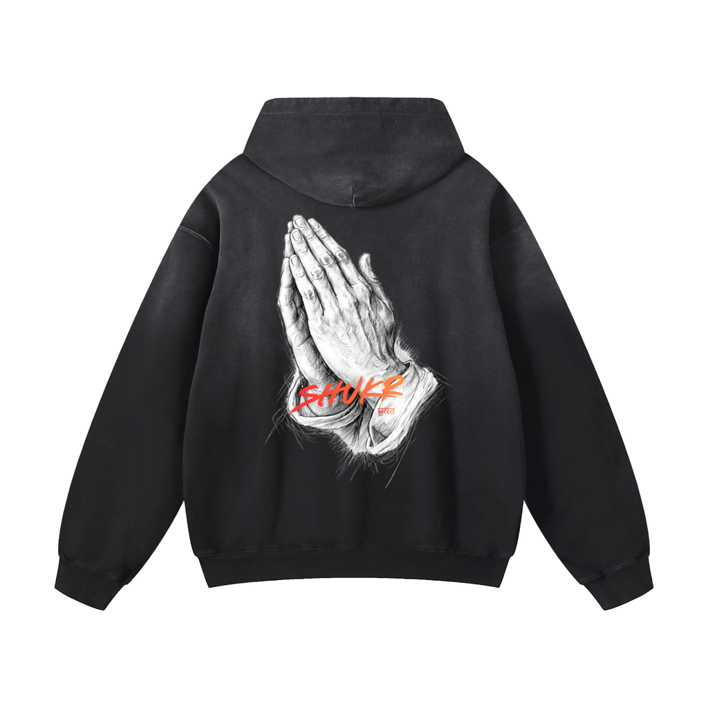 Hands in Shukr Oversized Hoodie