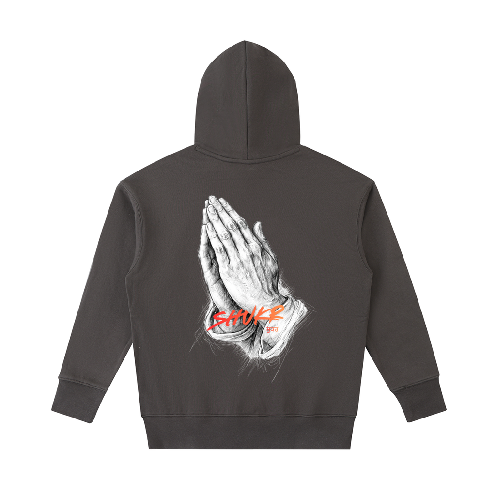 Hands in Shukr Hoodie